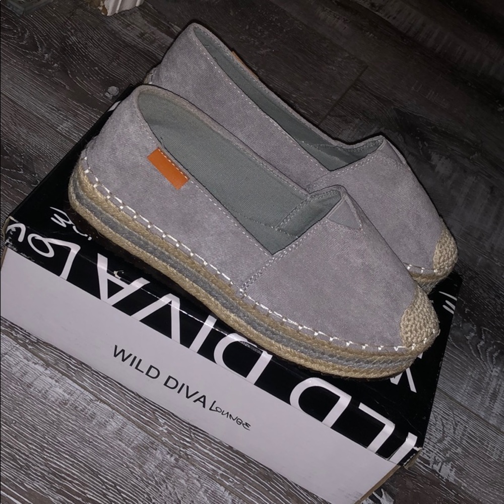 Suede Espadrilles